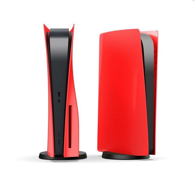 iPega náhradný kryt pro Playstation 5 s mechanikou, bright red iPega náhradný kryt pro Playstation 5 s mechanikou, bright red