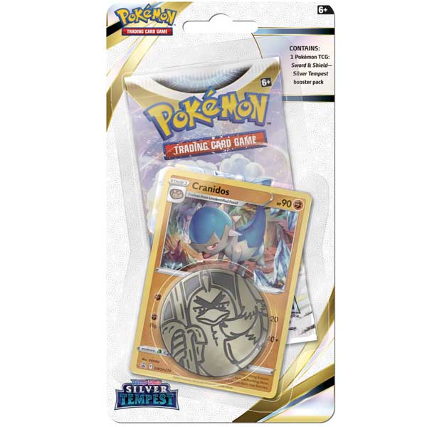 Kartová hra Pokémon TCG Sword & Shield 12 Silver Tempest Checklane Blister Cranidos (Pokémon)