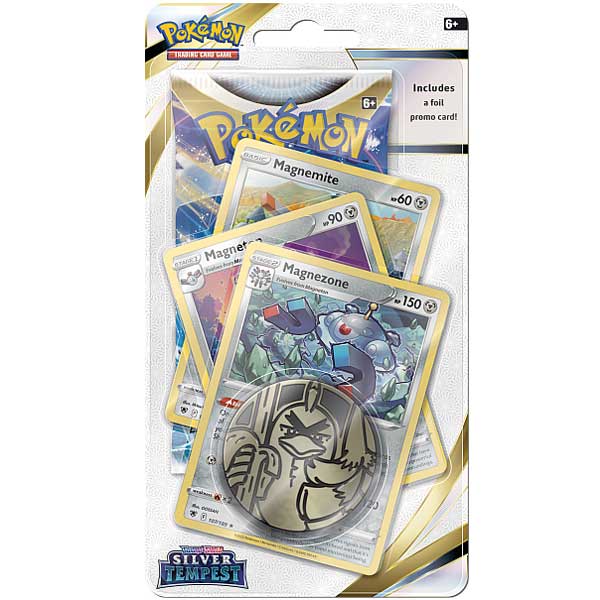 Kartová hra Pokémon TGC Sword & Shield 12 Silver Tempest Premium Checklane Blister Magnezone (Pokémon)