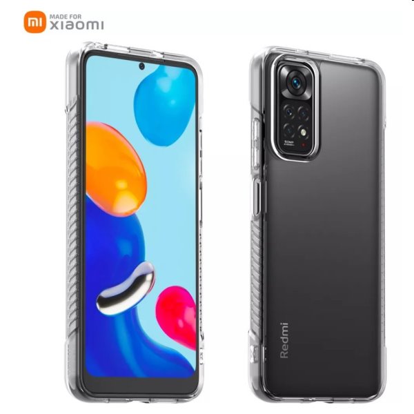 Made for Xiaomi Rugged zadní kryt pro Xiaomi Redmi Note 11/11s, transparentní