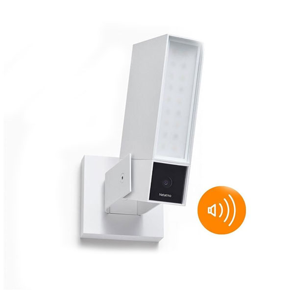 Netatmo Smart Outdoor Camera with Siren - White