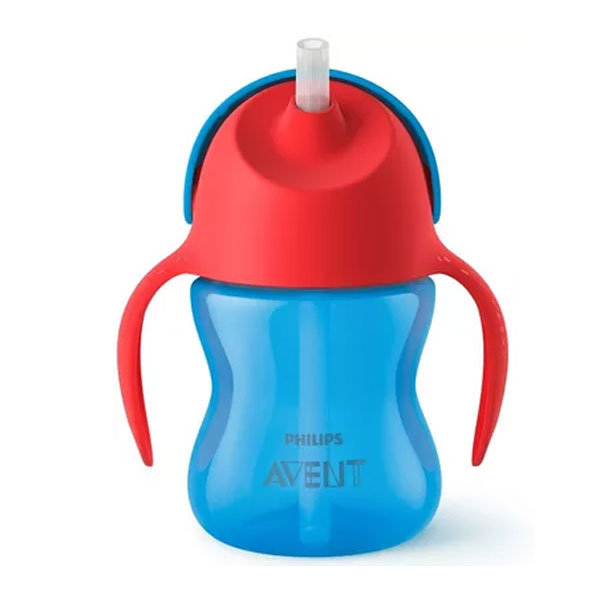 Philips Avent Hrnek 200 ml Bendy s ohebným brčkem chlapec