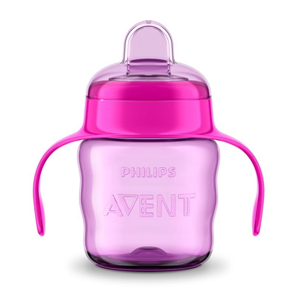 Philips Avent Hrnek pro první doušky Klasik 200 ml s držadly holka Philips Avent Hrnek pro první doušky Klasik 200 ml s držadly holka