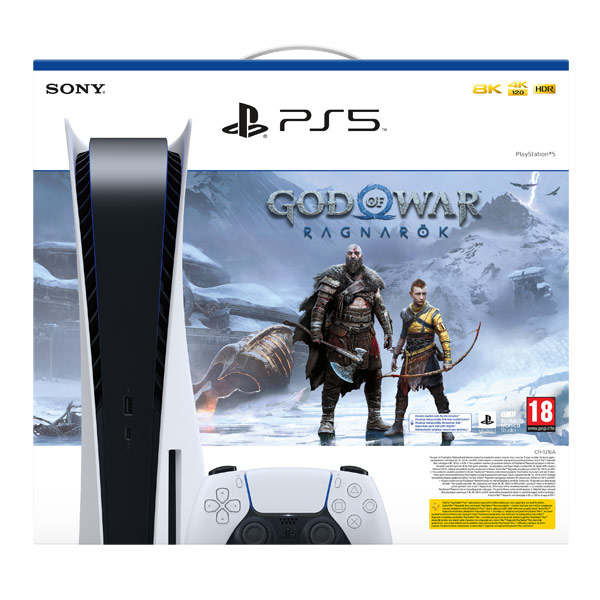 PlayStation 5 + God of War: Ragnarök CZ