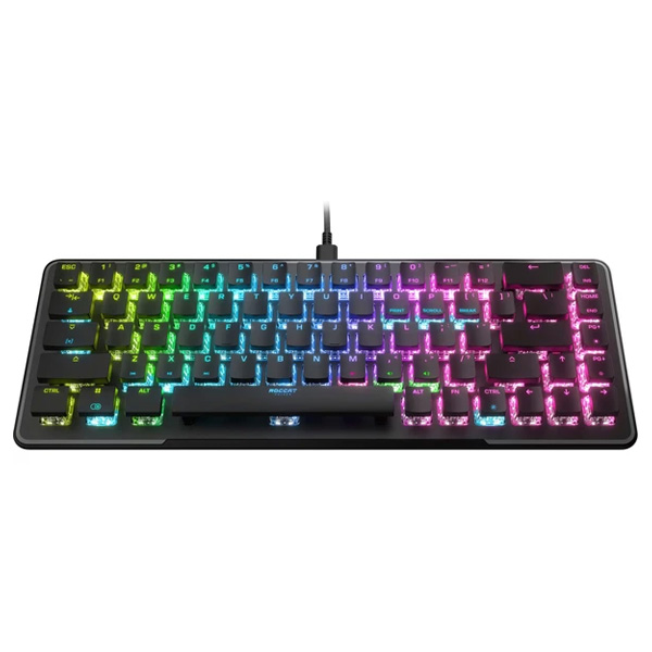 Roccat Vulcan II Mini, Herní klávesnice Red Switch, RGB LED, US layout, černá Roccat Vulcan II Mini, Herní klávesnice Red Switch, RGB LED, US layout, černá