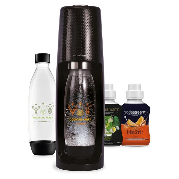 SodaStream Spirit Cocktail Party Pack, černý SodaStream Spirit Cocktail Party Pack, černý