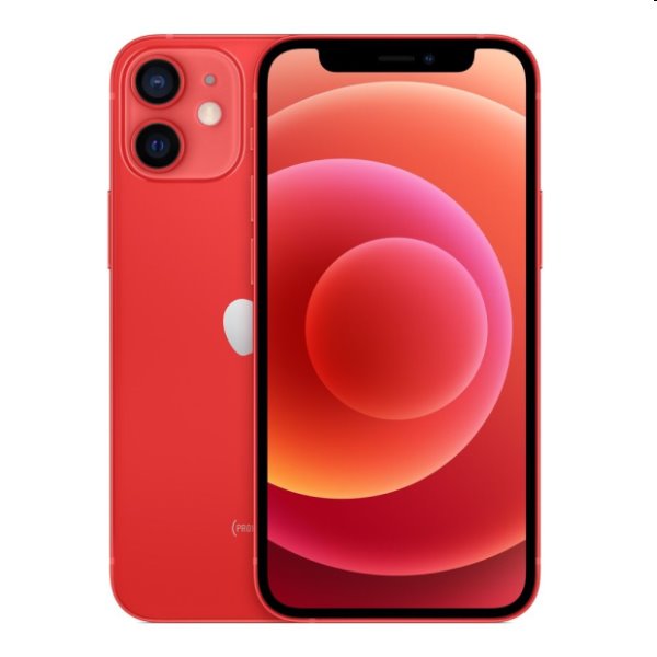 Apple iPhone 12 mini 128GB, red, Třída A - použité, záruka 12 měsíců Apple iPhone 12 mini 128GB, red, Třída A - použité, záruka 12 měsíců
