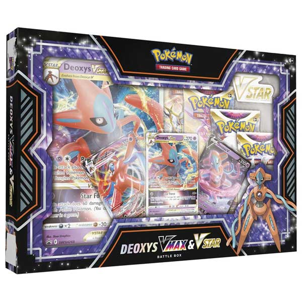 Kartová hra Pokémon TCG: Deoxys VMAX & VSTAR Battle Box (Pokémon)