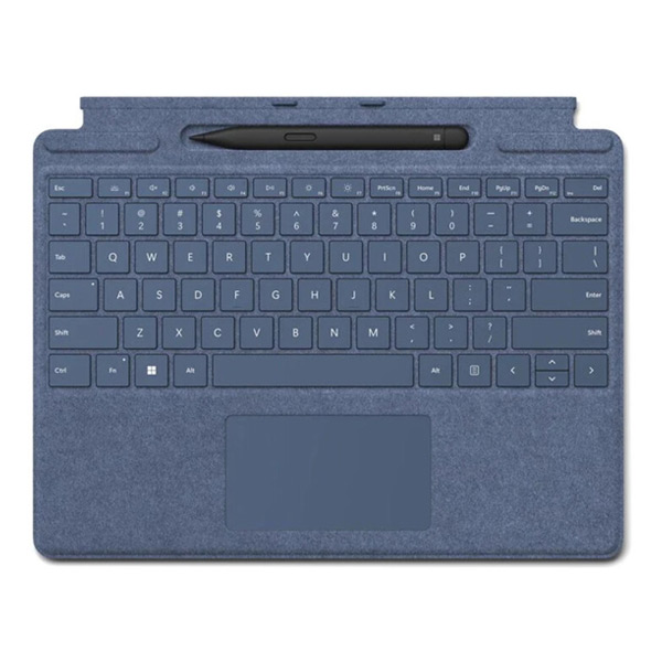 Klávesnice a pero Microsoft Surface Pro Signature ENG + Slim Pen 2, modrá