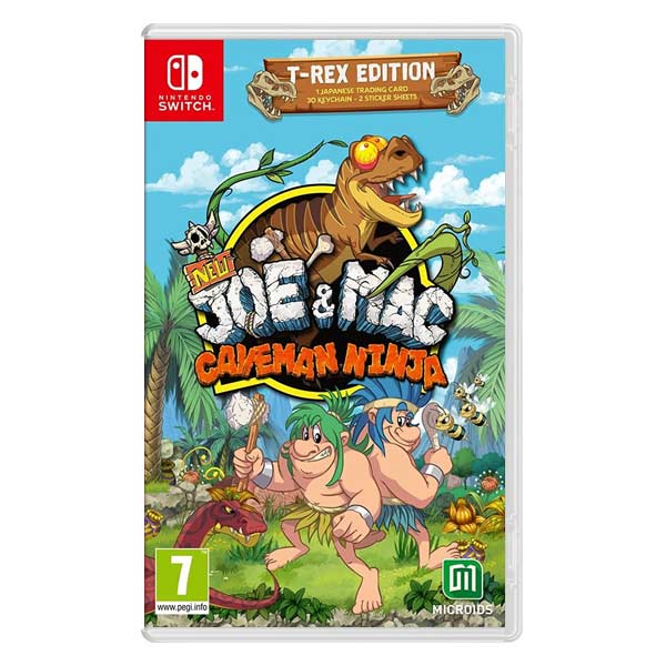 New Joe and Mac: Caveman Ninja (T-Rex Edition) [NSW] - BAZAR (použité zboží)