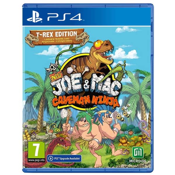 New Joe and Mac: Caveman Ninja (T-Rex Edition) [PS4] - BAZAR (použité zboží)