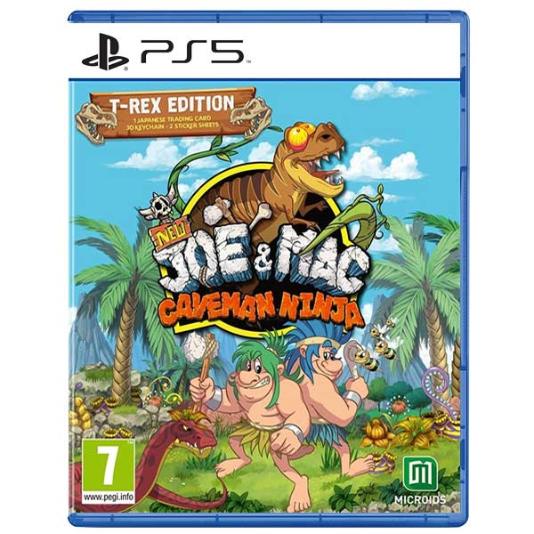 New Joe and Mac: Caveman Ninja (T-Rex Edition) [PS5] - BAZAR (použité zboží)