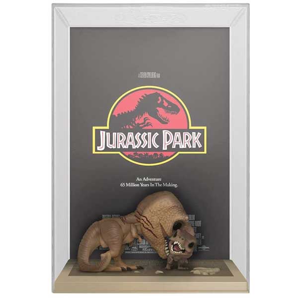 POP! Movie Posters: Tyrannosaurus Rex & Velociraptor (Jurassic Park)