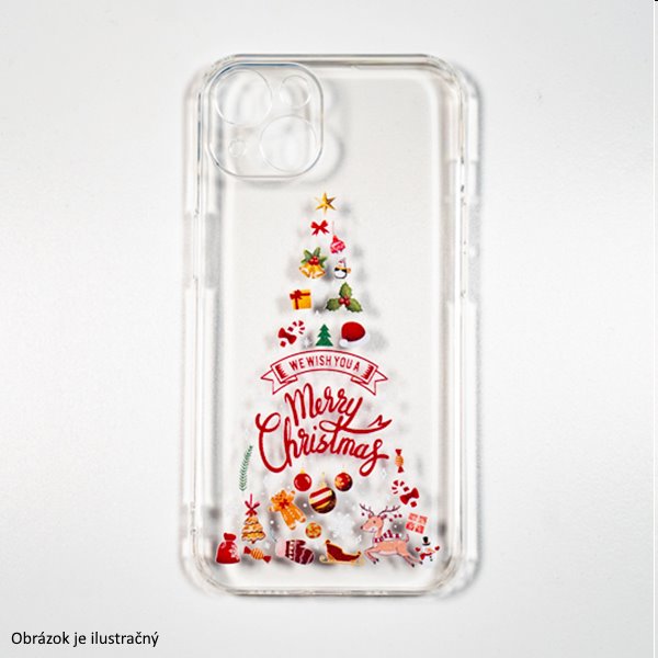 Silikonové pouzdro pro Apple iPhone 13 s vánočním motivem