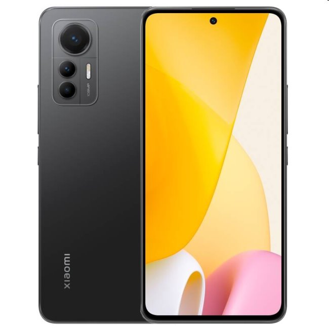 Xiaomi 12 Lite, 8/128GB, black, Třída A - použité, záruka 12 měsíců