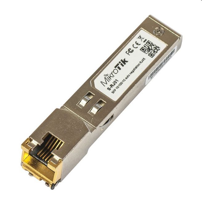 MIKROTIK SFP modul RJ45 10/100/1000 M copper module MIKROTIK SFP modul RJ45 10/100/1000 M copper module