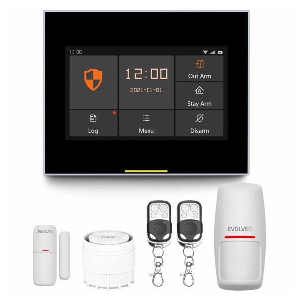 Evolveo Alarmex Pro, inteligentný bezdrôtový Wi-Fi/GSM alarm
