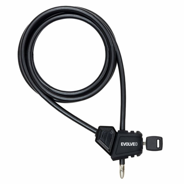 Evolveo StrongVision LOCK, lanový nastavitelný zámek 8mm x 2m Evolveo StrongVision LOCK, lanový nastavitelný zámek 8mm x 2m
