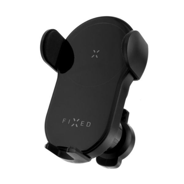 FIXED Matic Automatic holder for dashboard with wireless charging, 15 W, black - OPENBOX (Rozbalené zboží s plnou zárukou)