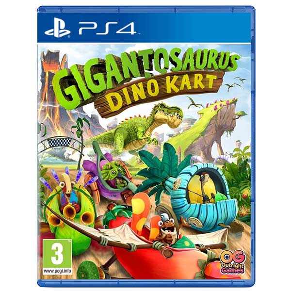 Gigantosaurus: Dino Kart [PS4] - BAZAR (použité zboží)