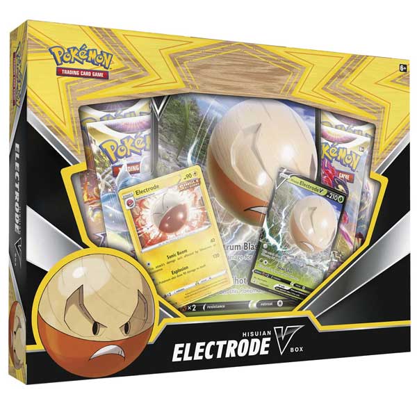 Kartová hra Pokémon TCG: Hisuian Electrode November V Box Kartová hra Pokémon TCG: Hisuian Electrode November V Box