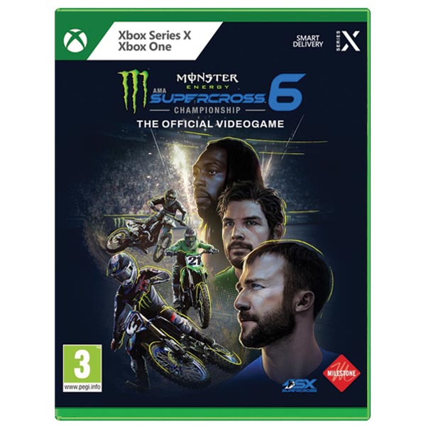 Monster Energy Supercross 6 [XBOX Series X] - BAZAR (použité zboží)