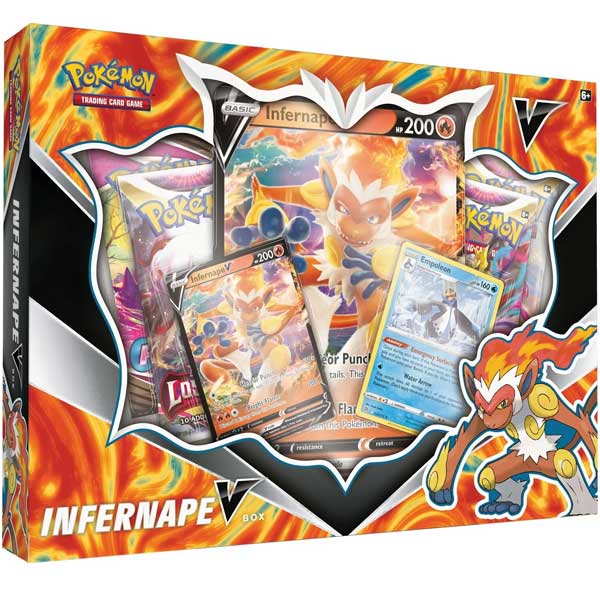 PKM Infernape September V Box (Pokémon) - OPENBOX (Rozbalené zboží s plnou zárukou)