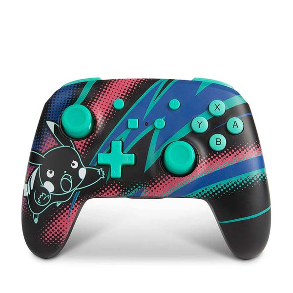 PowerA Enhanced Wireless Controller for Nintendo Switch, Pikachu Neon - OPENBOX (Rozbalené zboží s plnou zárukou)