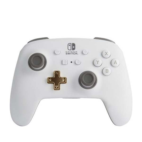 PowerA Enhanced Wireless Controller for Nintendo Switch, White - OPENBOX (Rozbalené zboží s plnou zárukou)