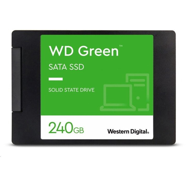 WD 240 GB Green SSD 2,5"/SATAIII, 540 MB/ 465 MB, 7 mm