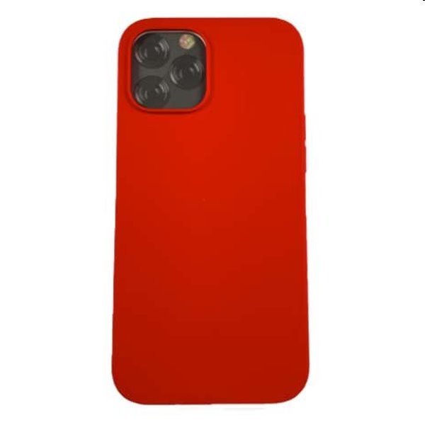 Devia kryt Nature Series Silicone Case pro Apple iPhone 12/12 Pro, červené