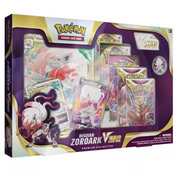 Kartová hra Pokémon TCG: Hisuian Zoroark VSTAR Premium Collection (Pokémon)