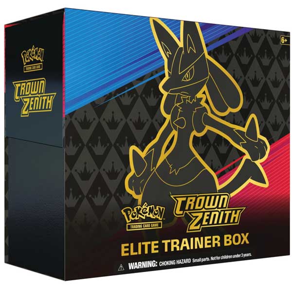 Kartová hra Pokémon TCG Sword & Shield 12.5 Crown Zenith Elite Trainer Box (Pokémon)