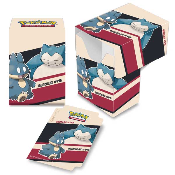 Krabička na karty UP Deck Box Snorlax & Munchlax (Pokémon)