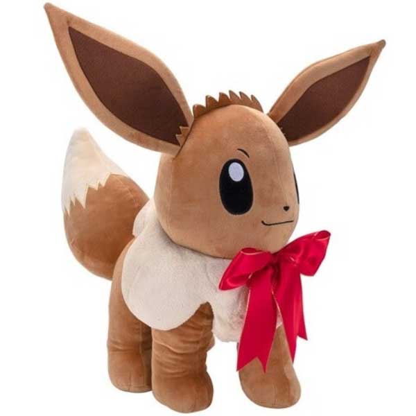 Plyšák Eevee with Bow (Pokémon)