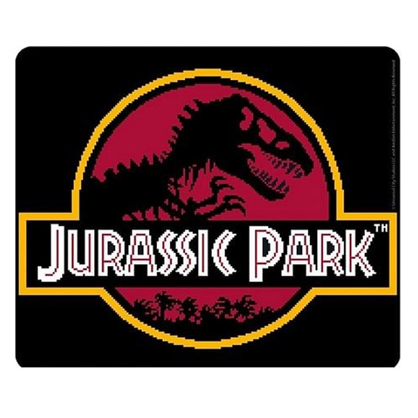 Podložka pod myš Pixel logo (Jurassic Park)