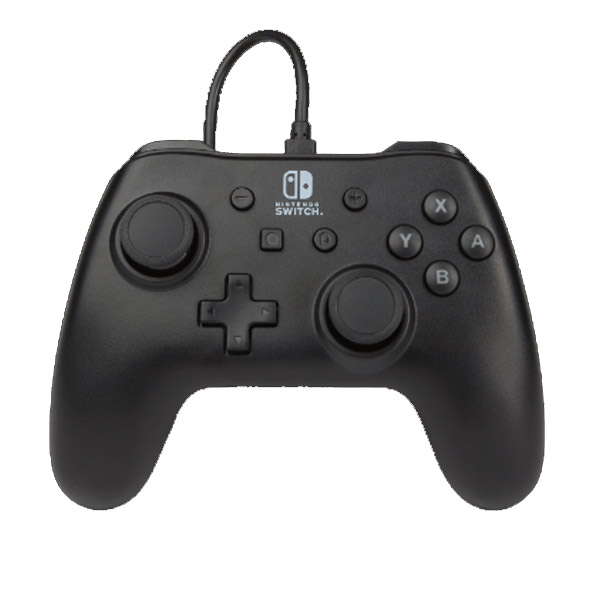 PowerA Wired Controller for Nintendo Switch, Matte Black - OPENBOX (Rozbalené zboží s plnou zárukou)