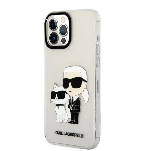 Pouzdro Karl Lagerfeld MagSafe IML pro Apple iPhone 13 Pro Max, transparentní