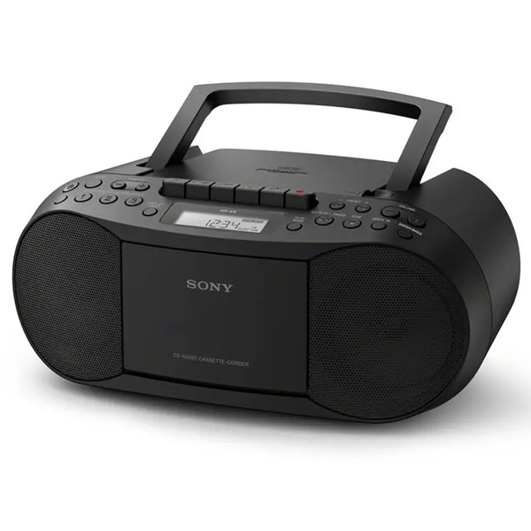Radiomagnetofon Sony CFD-S70 s CD přehrávačem, černý