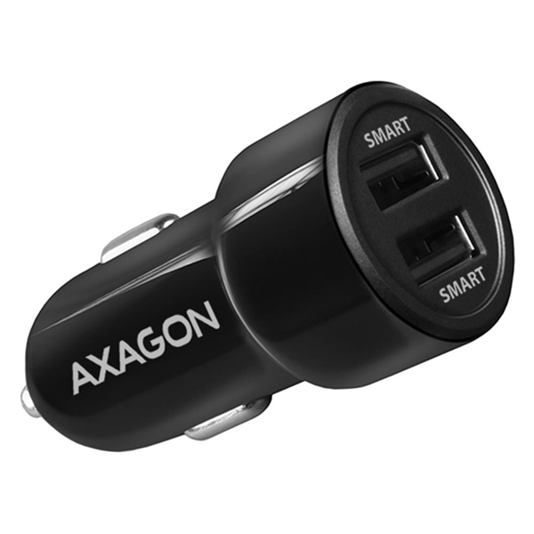 Autonabíječka AXAGON PWC-5V5 Smart 5V 2,4A + 2,4A, 24W, černá