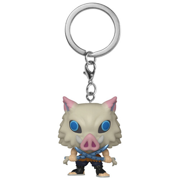 Funko POP! Klíčenka Inosuke Hashibira (Demon Slayer)