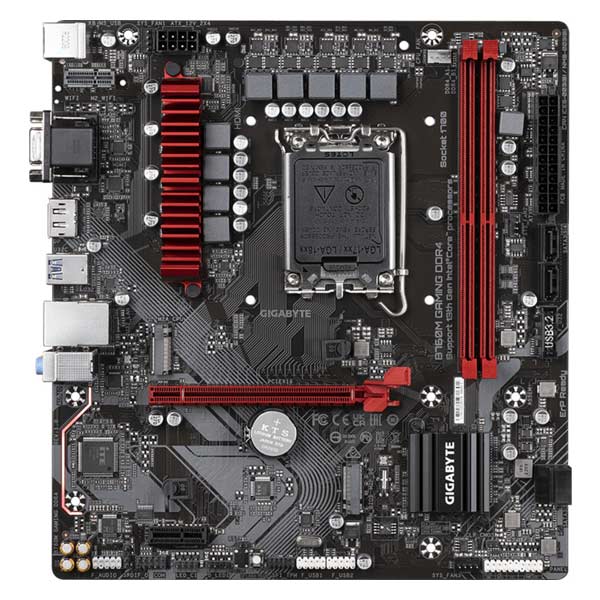 Gigabyte B760M Gaming, Intel B760, LGA1700, 4xDDR4, mATX