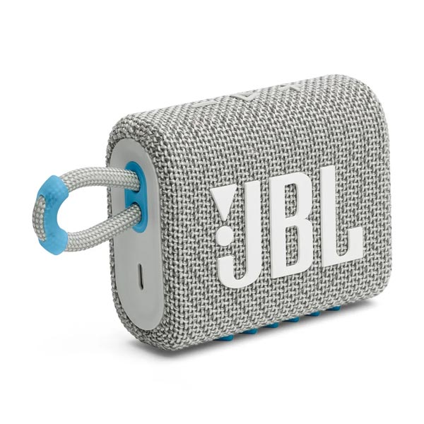 JBL GO3 ECO, bílý