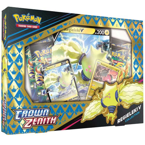 Kartová hra Pokémon TCG: Sword & Shield 12.5 Crown Zenith Regieleki V Box (Pokémon) Kartová hra Pokémon TCG: Sword & Shield 12.5 Crown Zenith Regieleki V Box (Pokémon)
