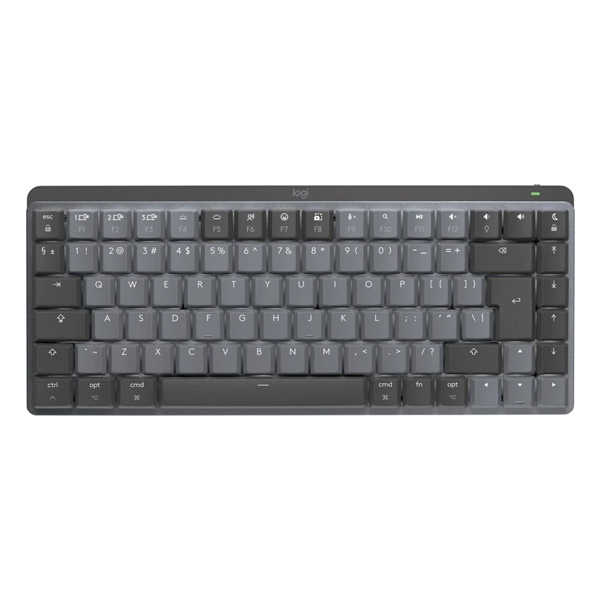 Logitech MX Mechanical Mini for Mac Minimalist Wireless Illuminated Keyboard - Space Grey - US INT'L  - OPENBOX (Rozbalené zboží s plnou zárukou)
