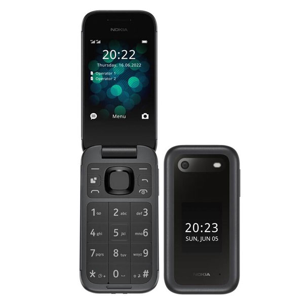 Nokia 2660 Flip Dual SIM, černý