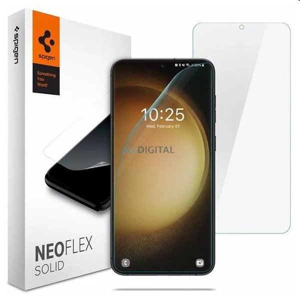 Ochranná fólie Spigen Film Neo Flex pro Samsung Galaxy S23, 2 kusy