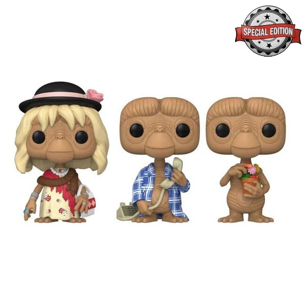 POP! Movies: E.T. 3-Pack (E.T.) Special Edition - OPENBOX (Rozbalené zboží s plnou zárukou)