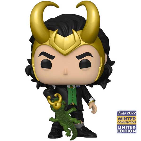 POP! President Loki (Marvel) 2022 Winter Convention Limited - OPENBOX (Rozbalené zboží s plnou zárukou)