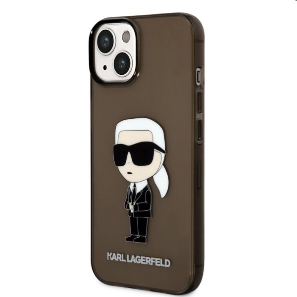 Pouzdro Karl Lagerfeld IML Ikonik NFT pro Apple iPhone 14, černé
